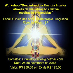 Workshop Despertando a Energia Interior através da visualização criativa, meditação e mandalas