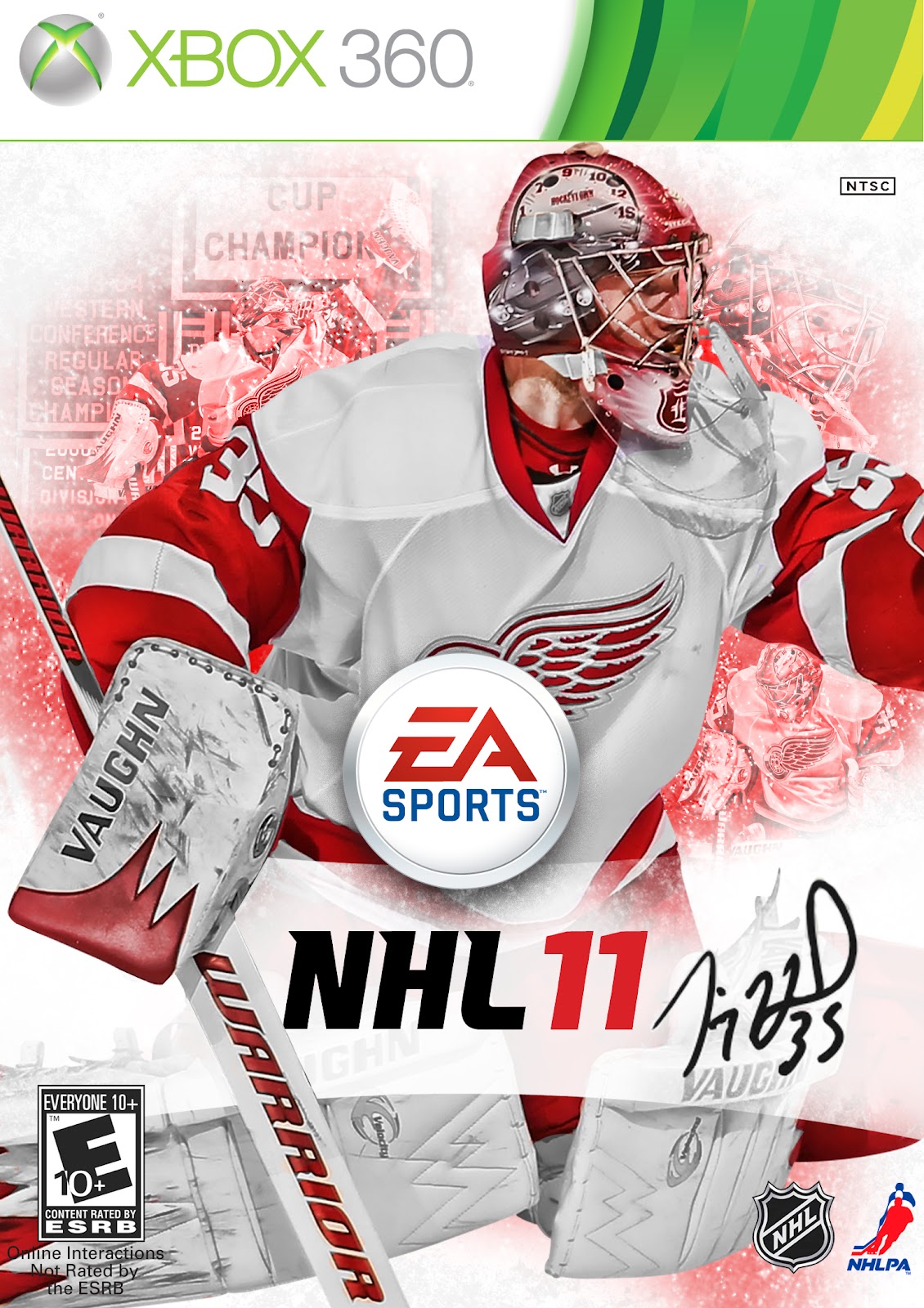 Card Boarded Vote for Jimmy EA Sports NHL 13 Cover