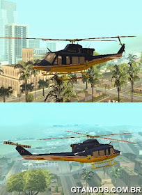 Helicópteros para o GTA San Andreas