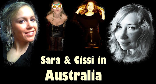 Sara & Cissi in Australia