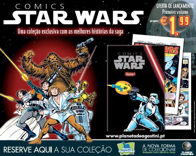 Confirmado: Planeta DeAgostini lançará Coleção Comics Star Wars no