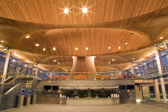 The Senedd by Architect Richard Rogers