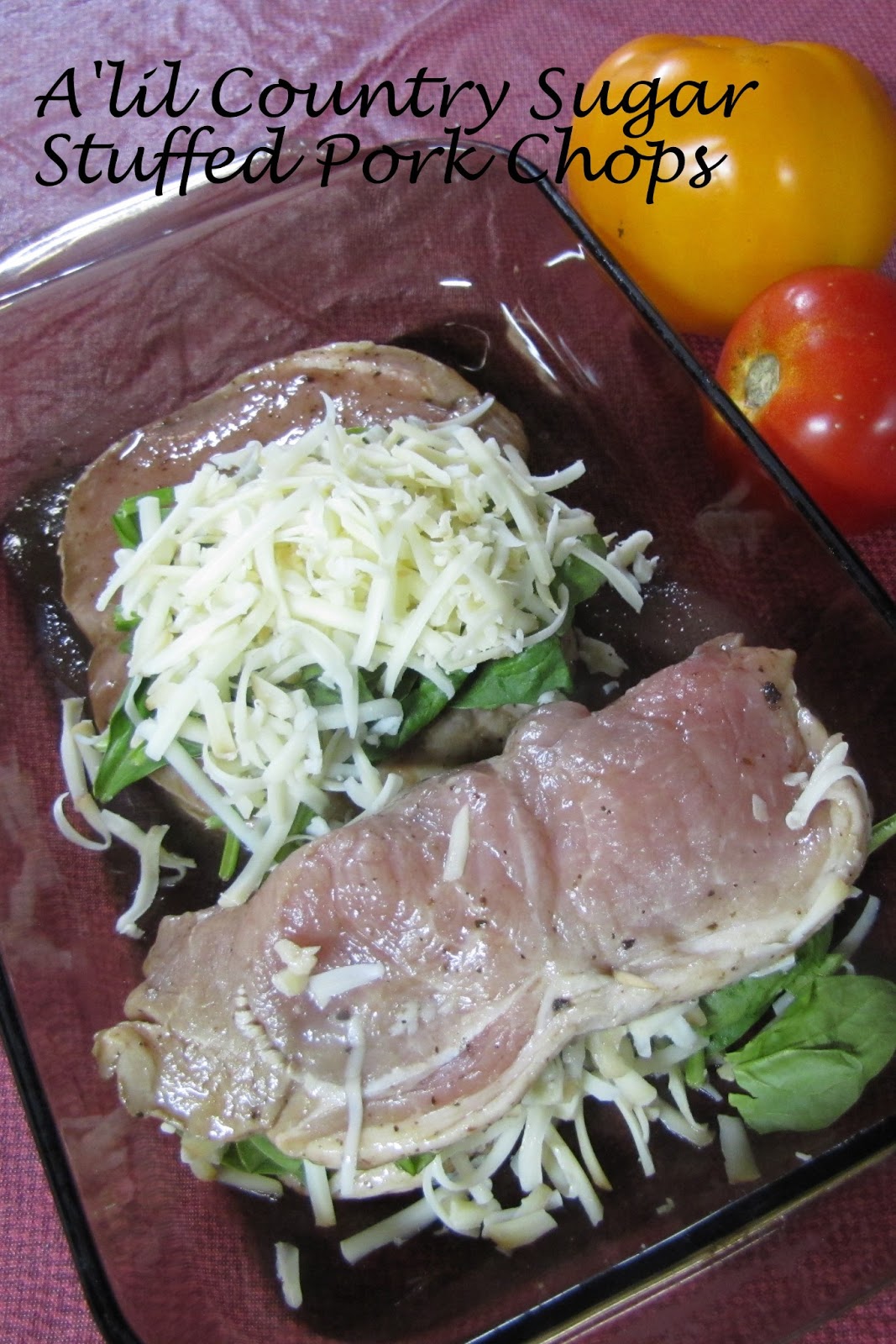 A'lil Country Sugar Stuffed Butterfly Chops