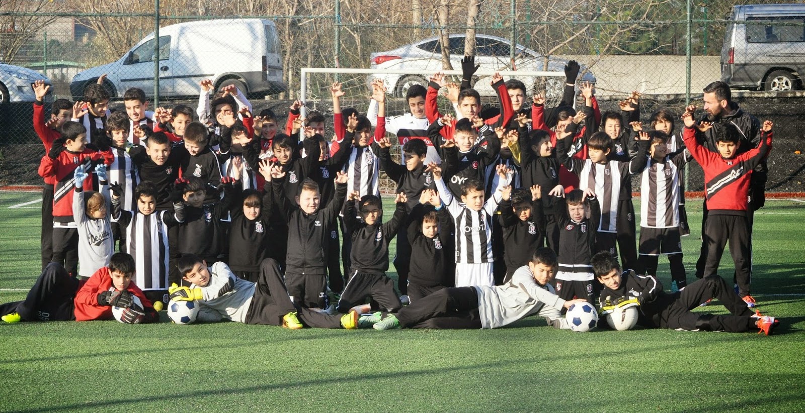 Beşiktaş Futbol Okulu'nda 29 Ekim coşkusu