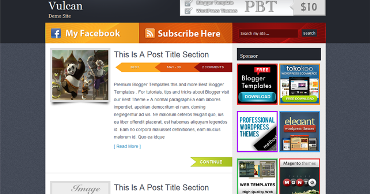 Poetry Collection Blogger Templates