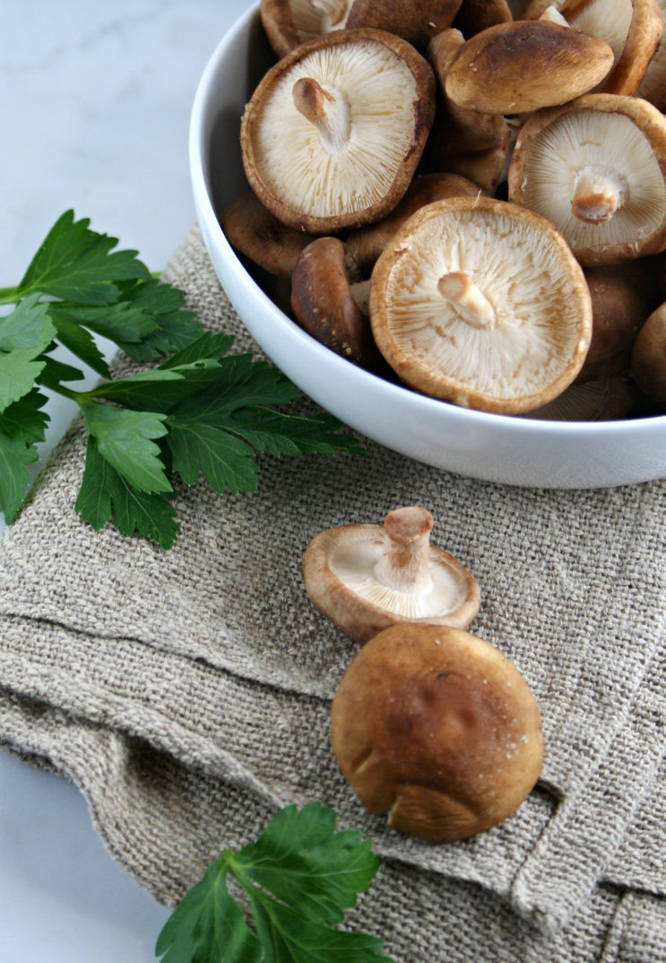 Authentic Suburban Gourmet Shiitake Mushroom Spaghetti