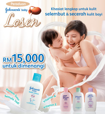 Johnson's Baby Losen | Malaysia Online and Offline Contest Portal