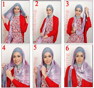 Cara Memakai Jilbab Modern Terbaru 2013 Memakai Jilbab