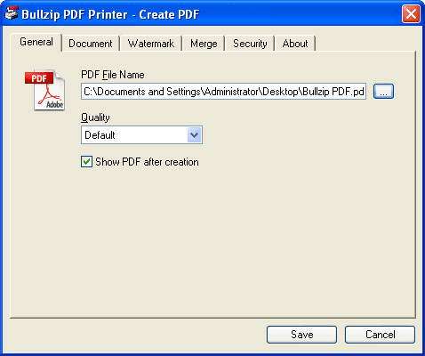 free pdf printer software for server