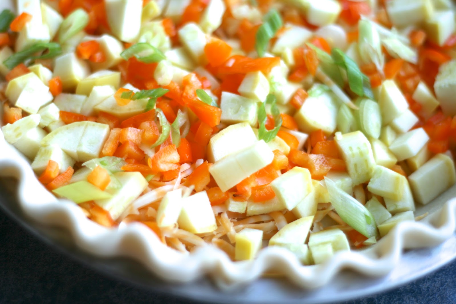 tune 'n fork Summer Vegetable Quiche