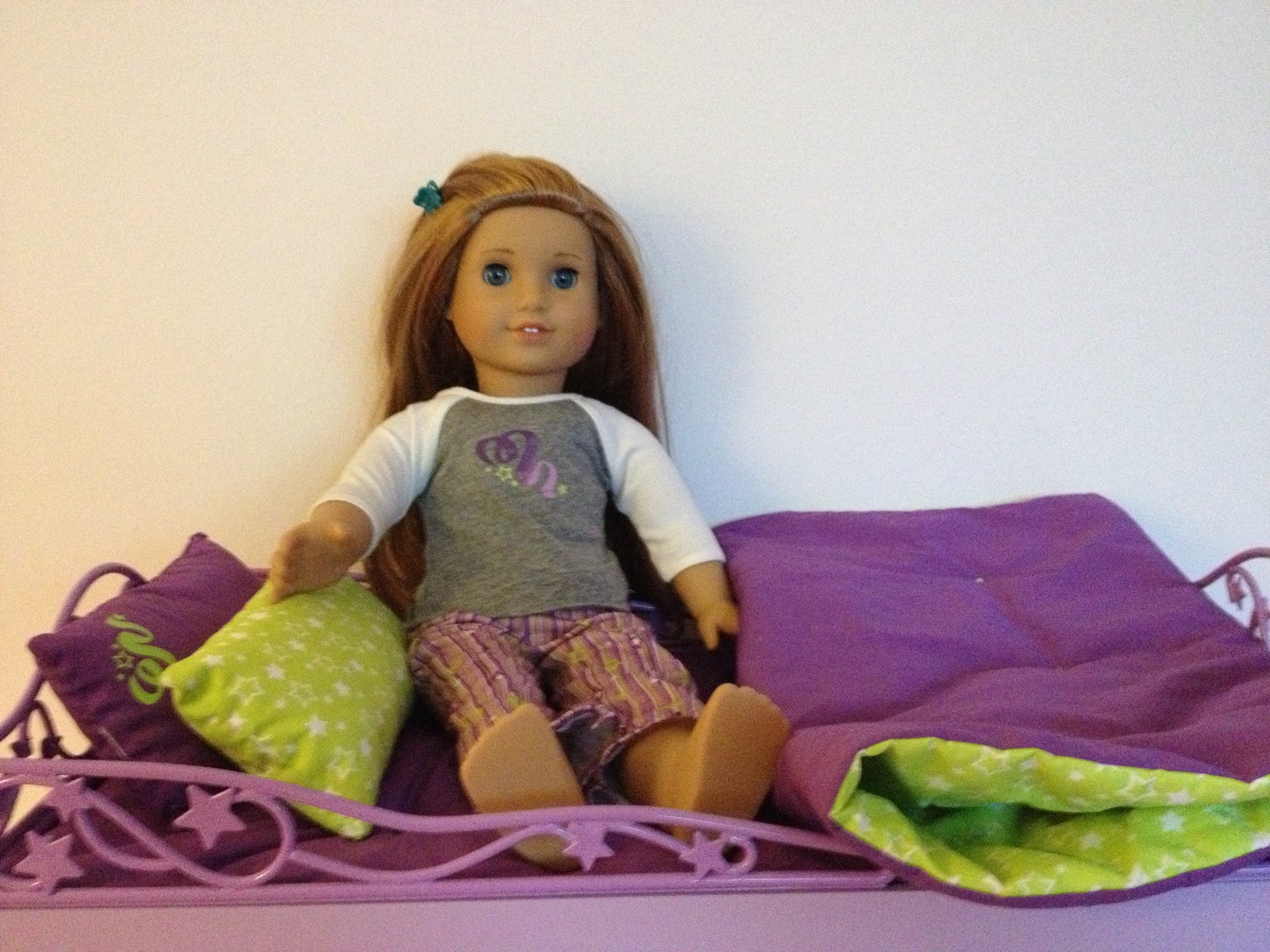 Pretty Lilly an American Girl McKenna's Loft Bed!