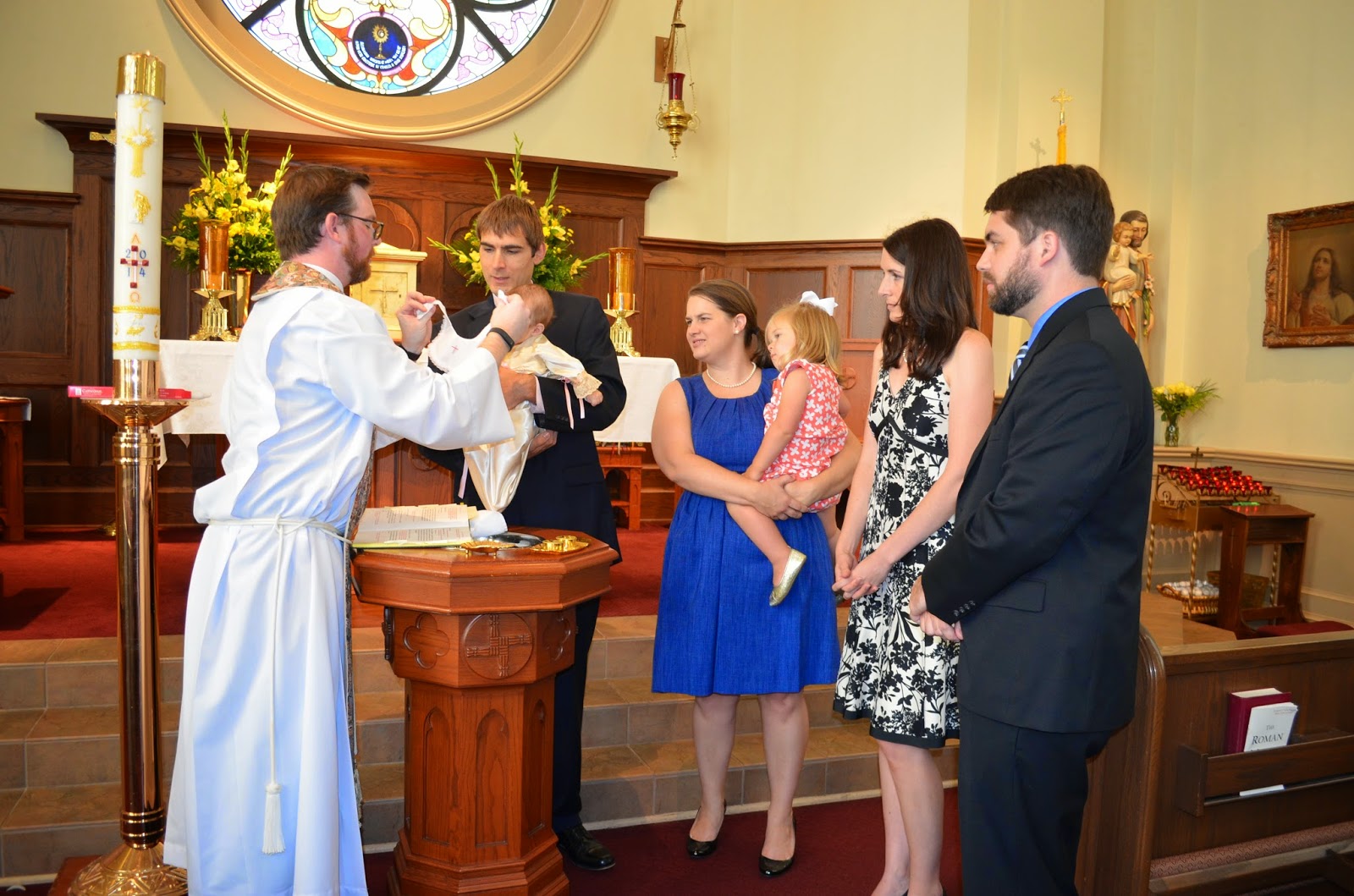 The Buerglers Maggie Clare's Baptism Day! The Smells and Bells and