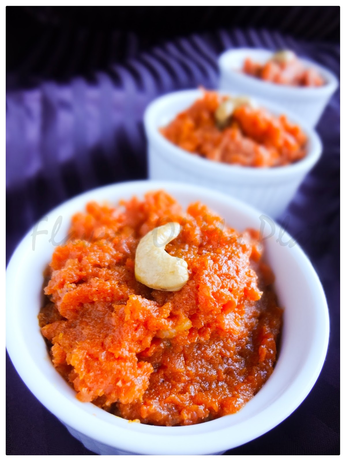 Flavors Of My Plate Gajar Ka Halwa.......A quintessential dessert of