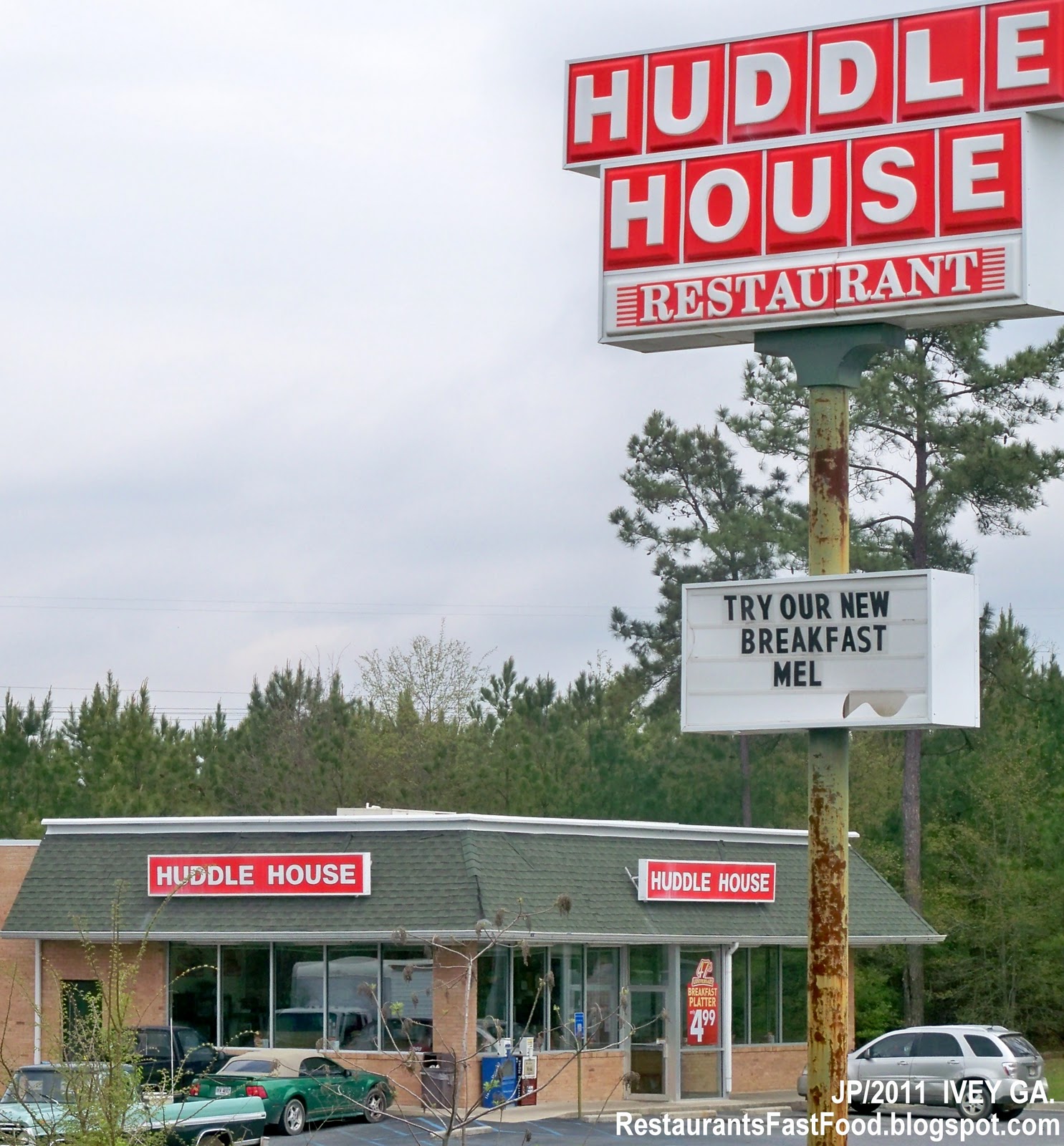 Restaurant Fast Food Menu McDonald's DQ BK Hamburger Pizza Mexican Taco