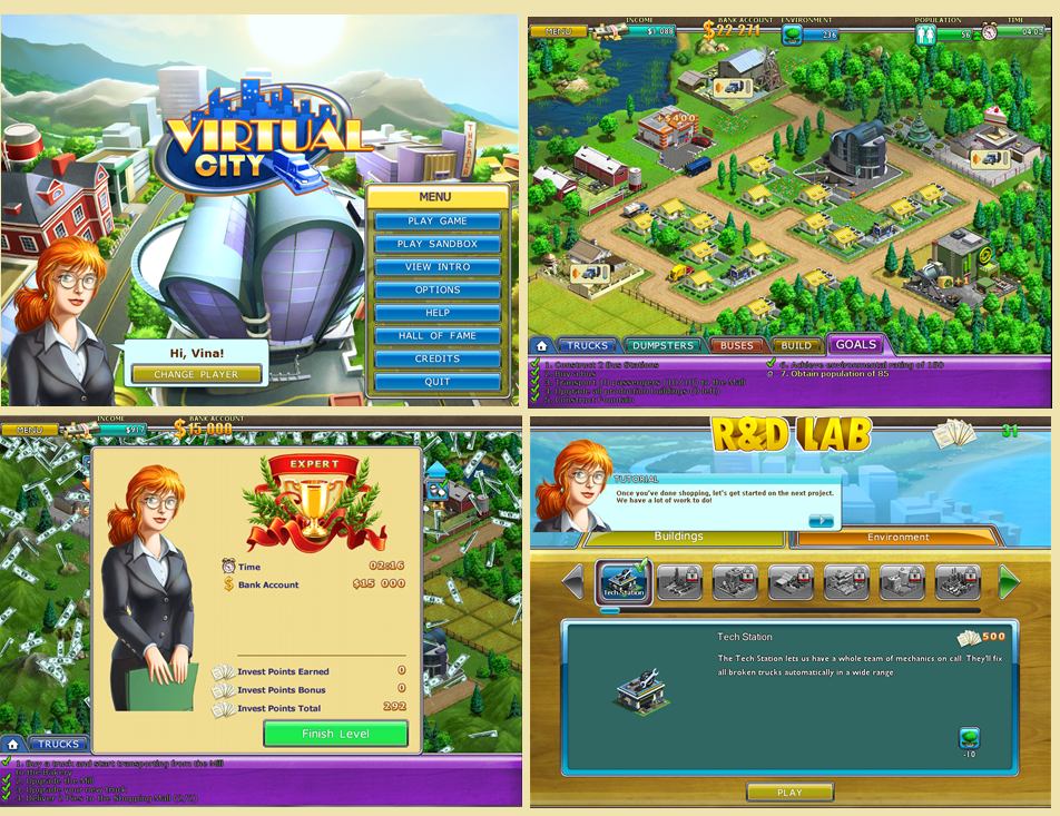 Review Game Virtual City Build Your Own City GAME NETBOOK GRATIS