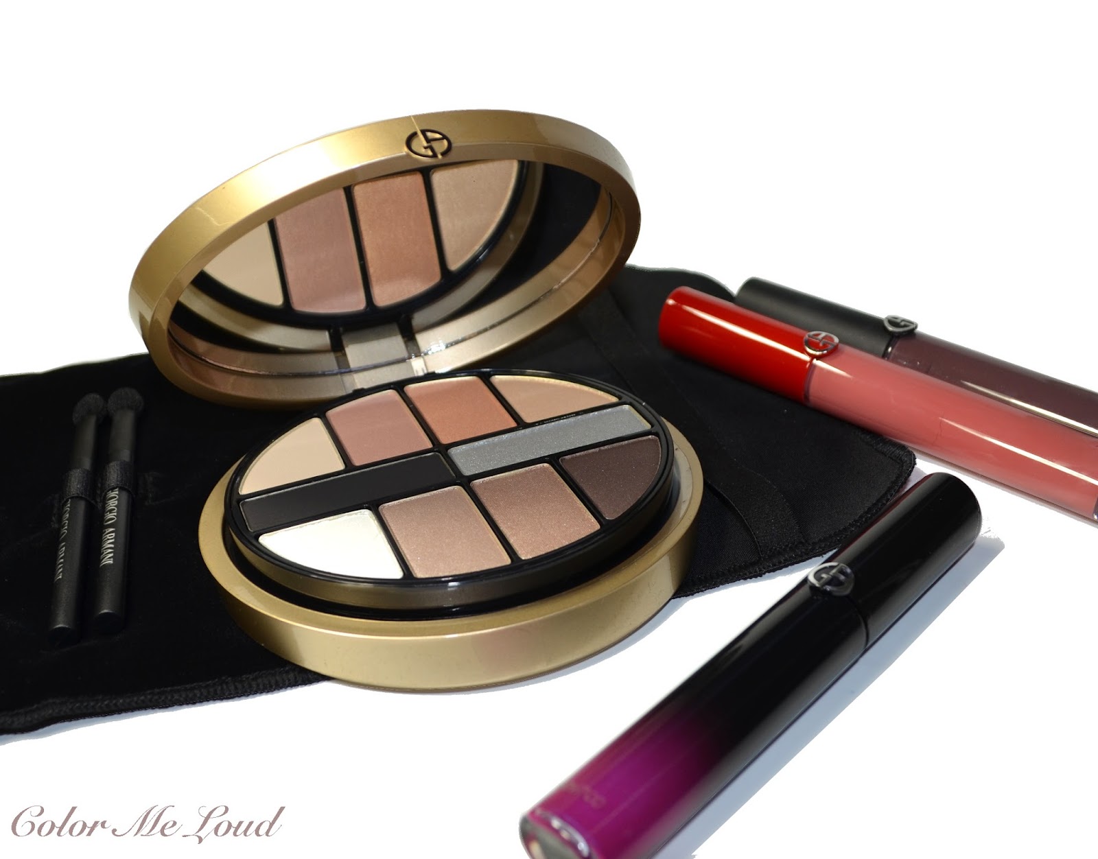 Giorgio Armani Luxe is More Palette for Holiday 2015, Review