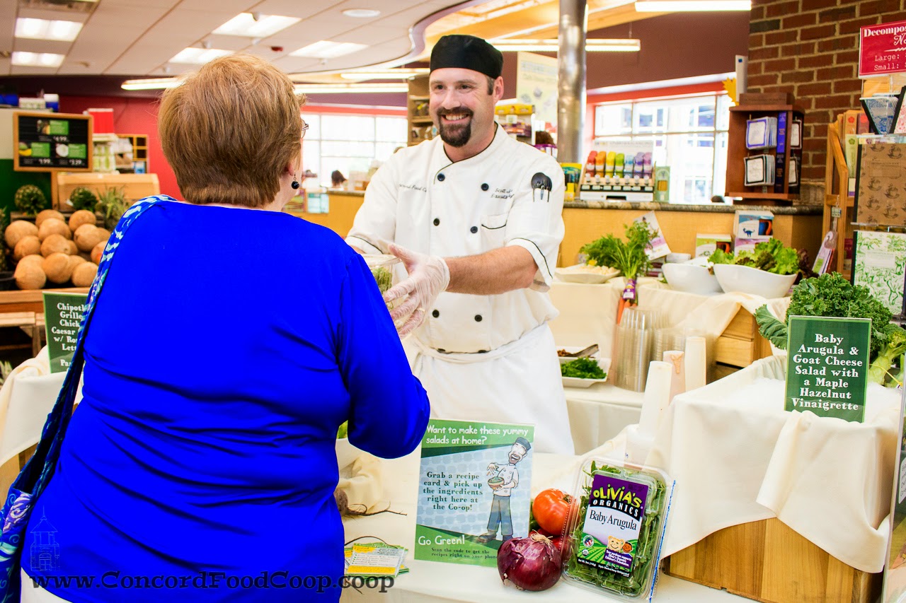 Eat Well Live Action Salad Station