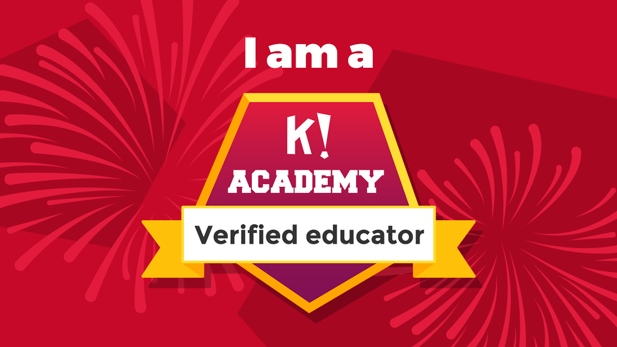Kahoot Verified Educator