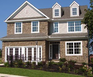 New home by Lancaster home builder Keystone Custom Homes