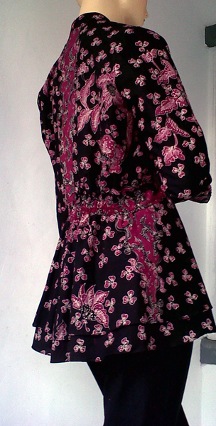 gambar model baju batik untuk kerja