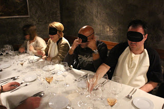 Cena ciega en el restaurante Síkera