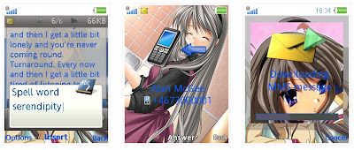 坂上智代@CLANNAD SonyEricsson手機主題for Elm/Hazel/Yari/W20﹝240x320﹞