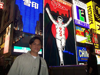 Osaka Japan Dotonbori Running Glico Man