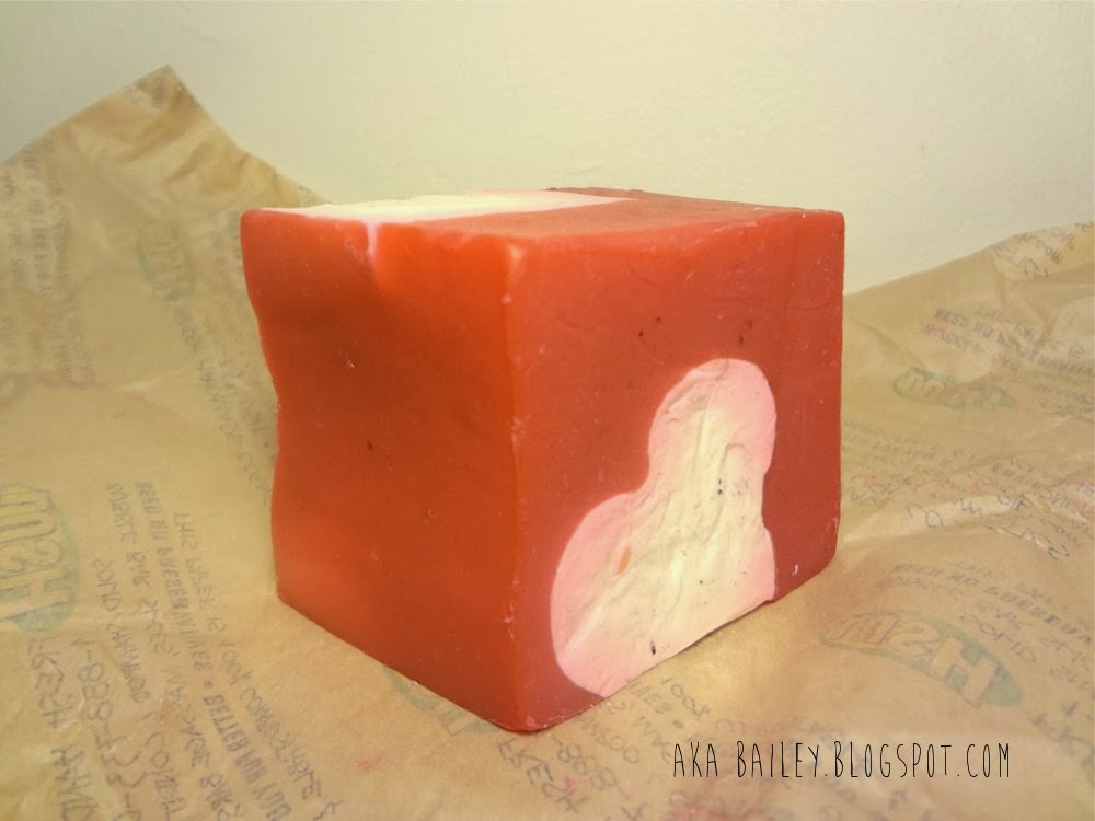 Neon Love soap from LUSH, Valentine's Day 2014 Collection