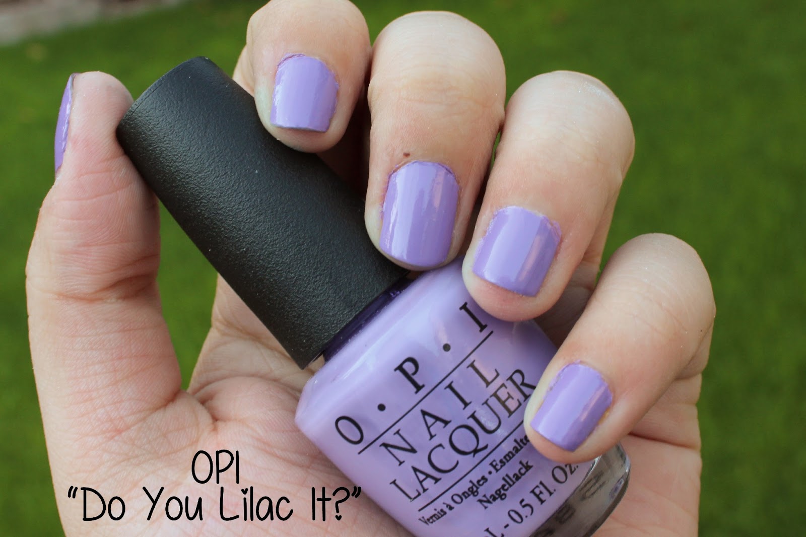 1. OPI Nail Lacquer in "Do You Lilac It?" - wide 3