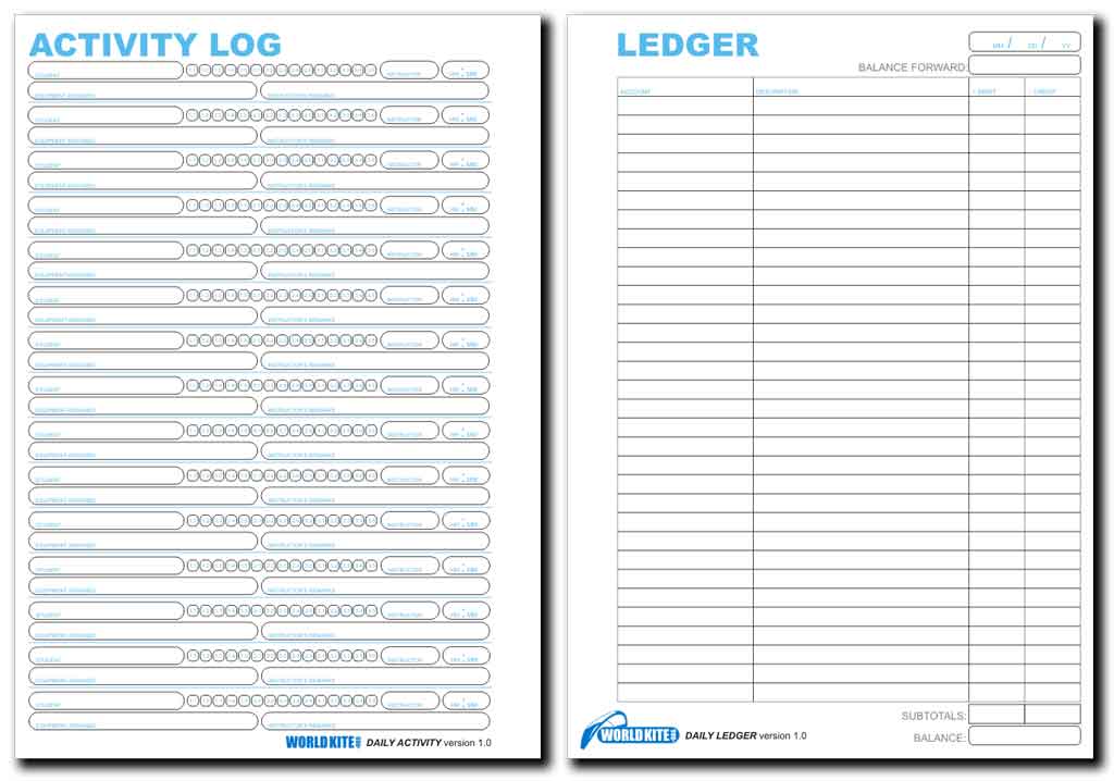 household ledger template