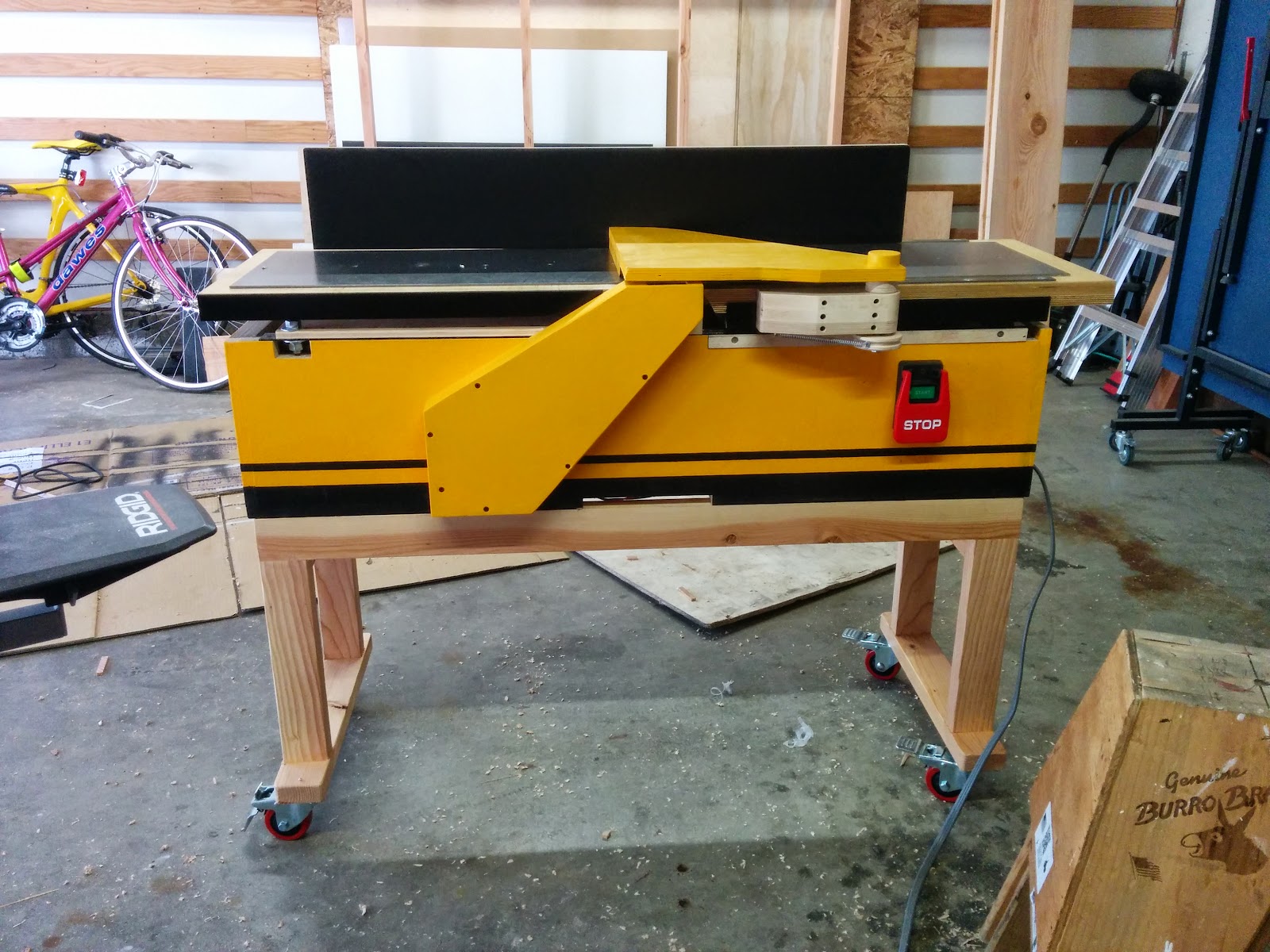 Experience. Improve. Make. Wooden jointer build