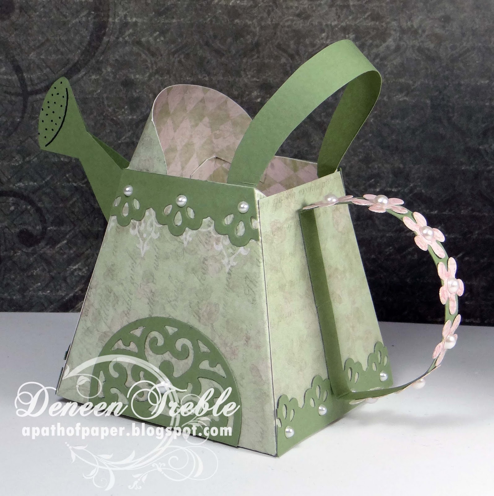 A Path of Paper Heartfelt Creations Watering Cans