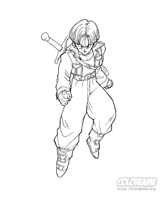 Dibujos de Dragon Ball GT para Imprimir y Colorear - Dibujos Para ...