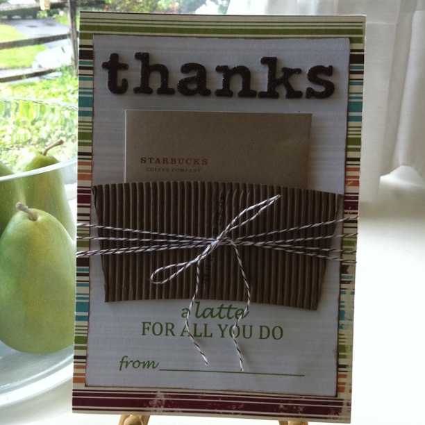 How To Create a Thank You Gift Card Holder Card