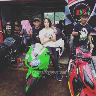 Foto Dylan Carr (Rio) dengan Motornya di Anak Jalanan RCTI Foto Dylan Carr (Rio) dengan Motornya di Anak Jalanan RCTI