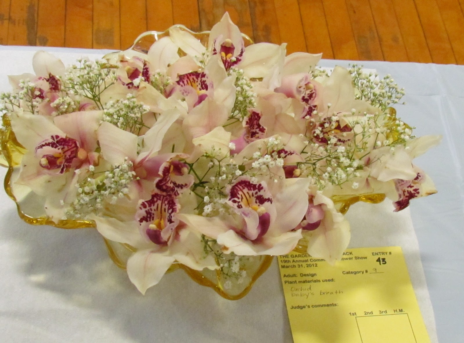 Nyack Backyard Garden Club of Nyack Centennial Flower Show