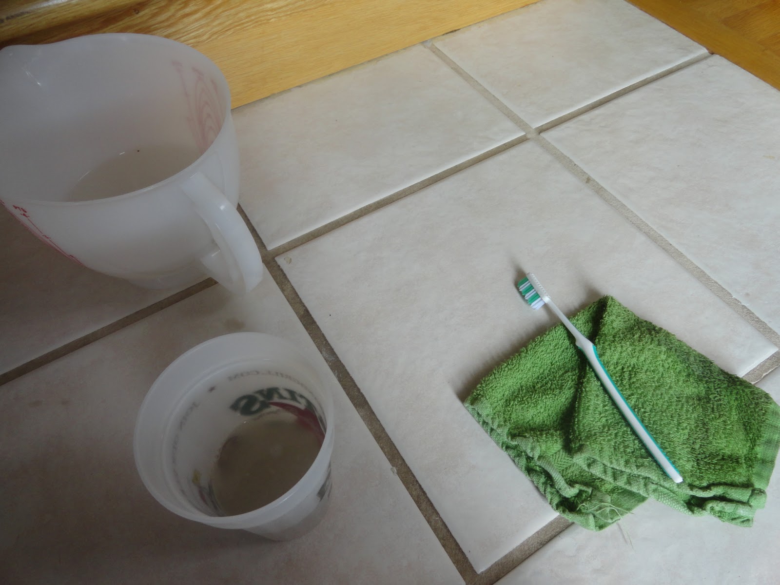 Following the Browns Around the Map: Cleaning Grout
