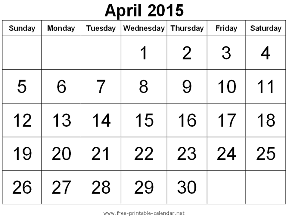 Calendar April 2013 Printable : Free printable calendar april Calendar April 2013 Printable : Free printable calendar april