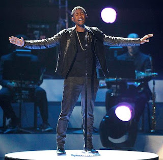 Usher performs at grammys tribute to Whitney Houston @osaseye.blogspot.com