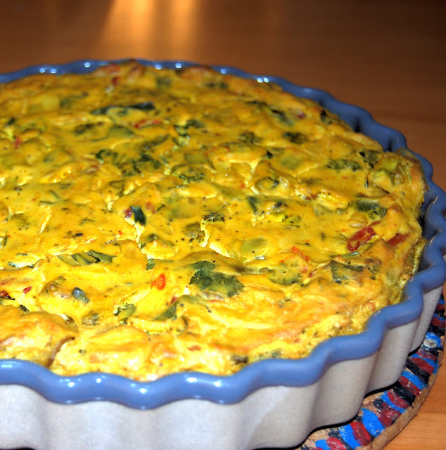 Broccoli Tomato Frittata Holy Cow! Vegan Recipes