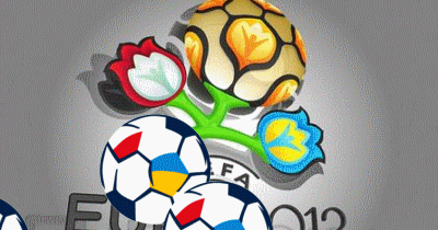 Graphics Animation Uefa Euro 2012 Football Poland Ukranie Logo
