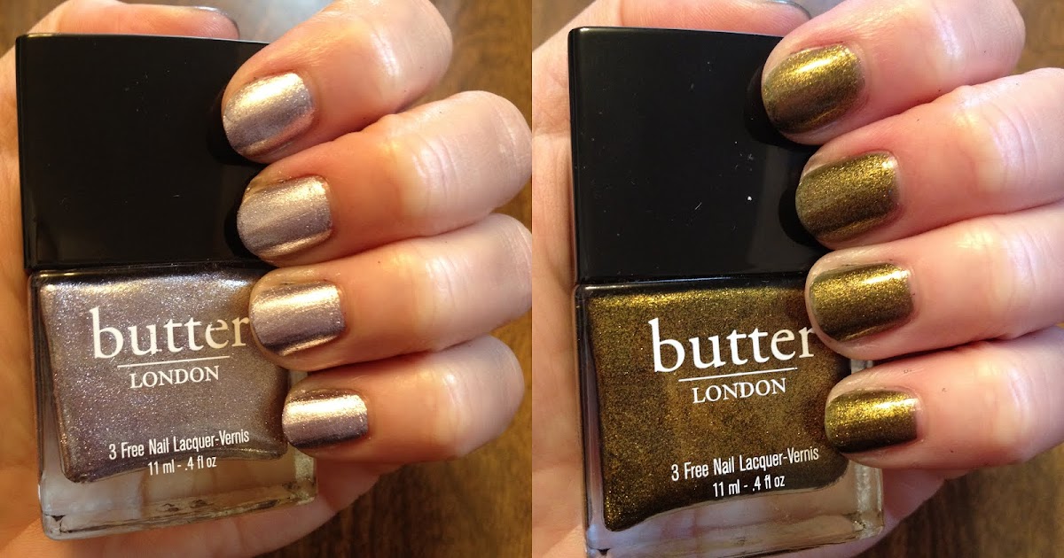 The Beauty of Life butter LONDON Nail Polish Swatches Wallis and Lillibet's Jubilee