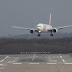 Fuerte viento cruzado en Düsseldorf
