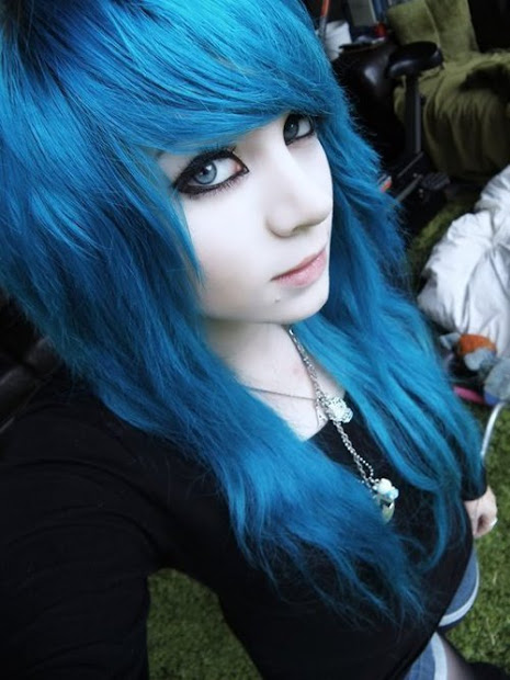 emo lifestyle girls - blue