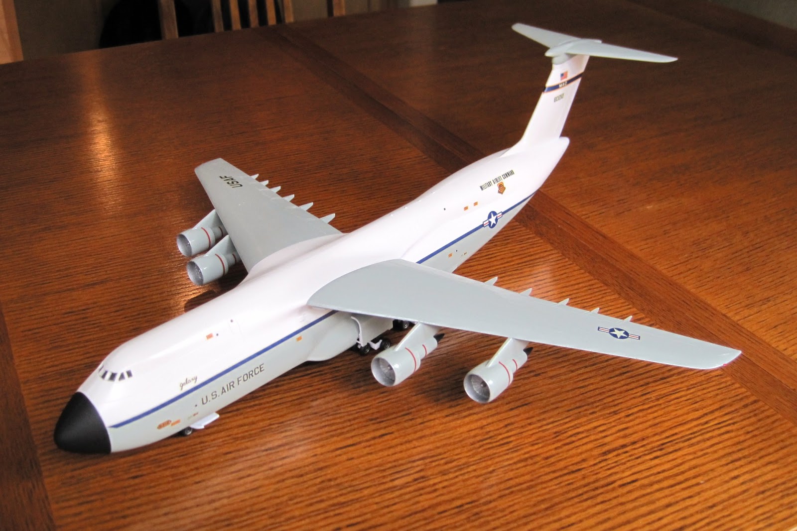 Model Airplane Memories Entex 1/144 Lockheed C5A Galaxy