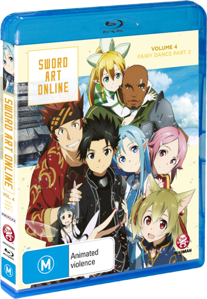 Sword Art Online Vol 3 and 4 Blu Ray Review