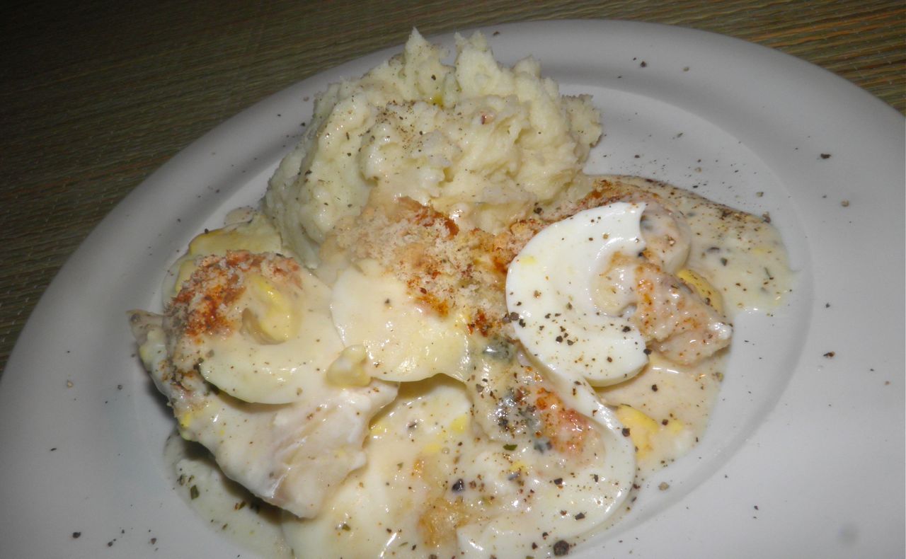 Docaitta Lifestyle Old Nova Scotia Recipe Baked Haddock with Egg Sauce