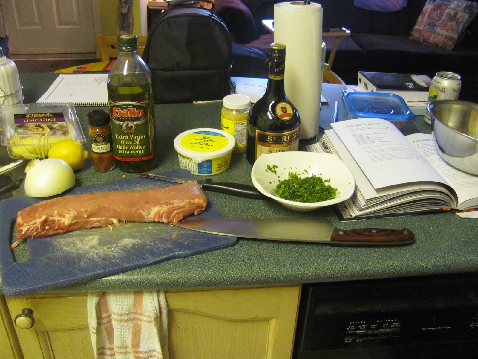 The World of Gord Gordon Ramsay Pork Fillet Stroganoff