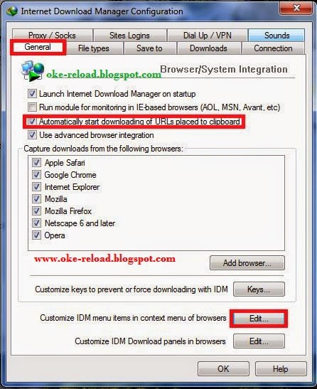 Setting IDM agar Panel Download Muncul Cara Menampilkan Panel Download IDM