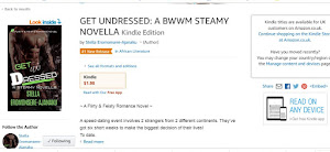 *•.¸(*•.¸GET UNDRESSED ~ A STEAMY NOVELLA is Amazon No 1 New Release!!! Thank the Lord!*•.¸(*•.¸